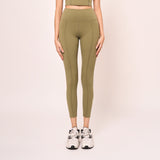 The Fresh Fit High Waist Leggings | Olive Green