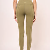 The Fresh Fit High Waist Leggings | Olive Green