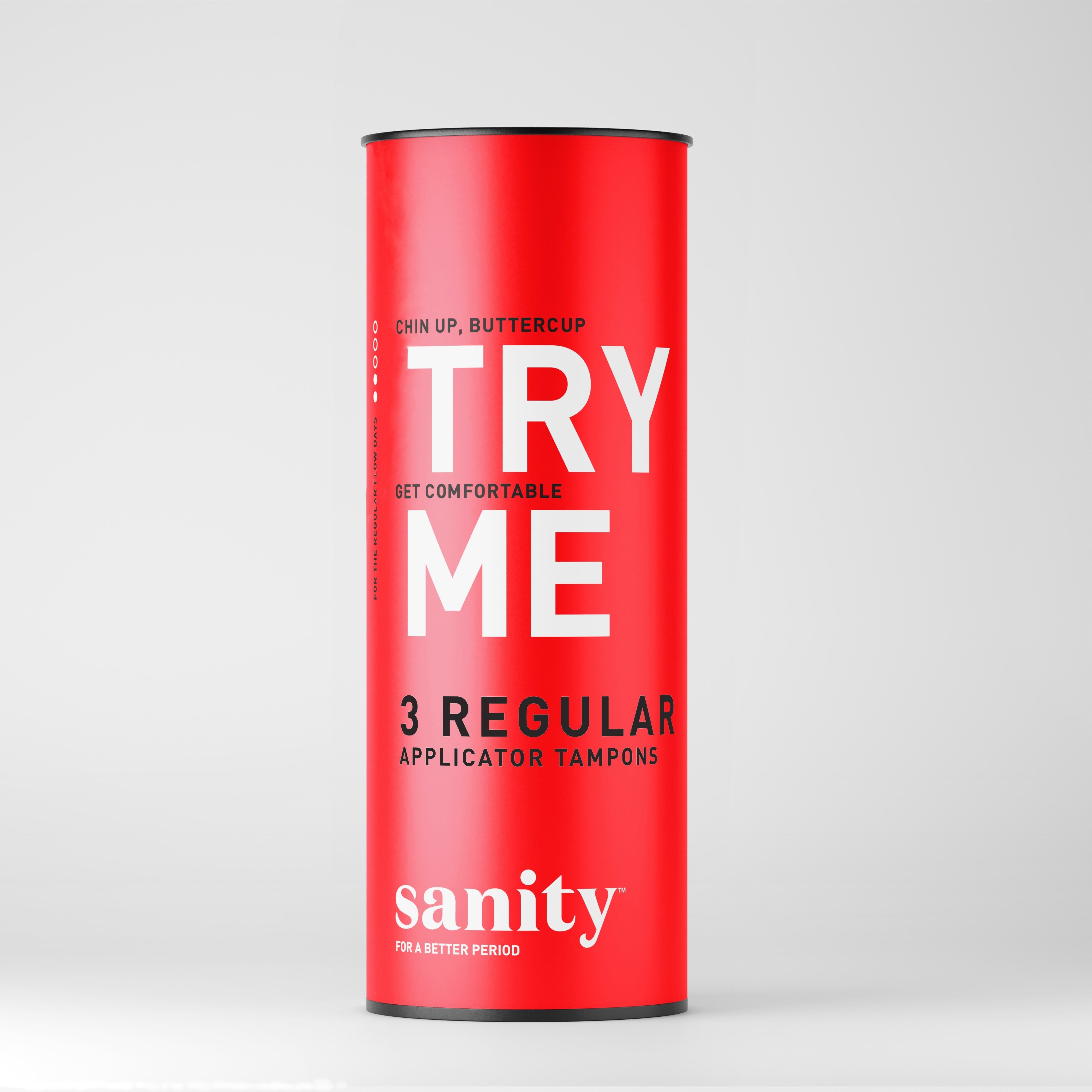 Regular Applicator Tampons 3 Quantity Trial Pack Tin By MySanity Quote