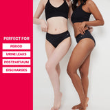Super Mid Rise Hipster Period Underwear (Pack of 2)