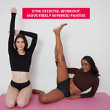 Super Mid Rise Hipster Period Underwear (Pack of 2)