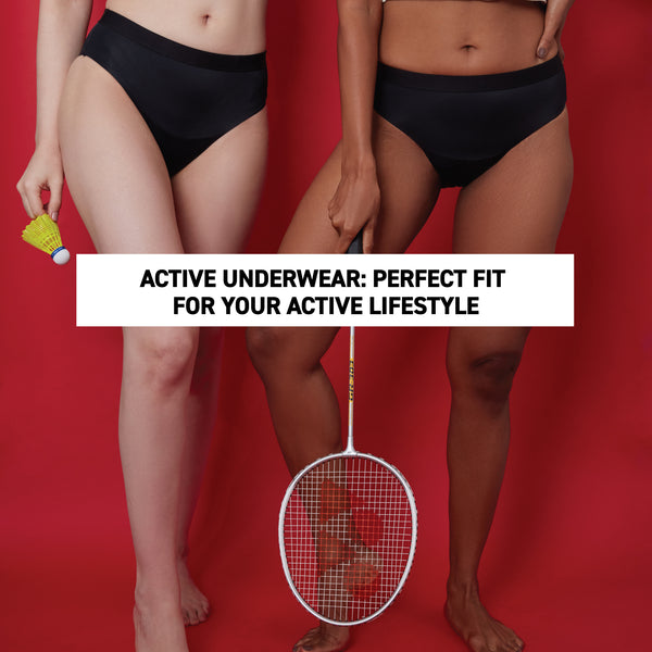 Run, Gym, Sport, Move in Sanity Quick Dry Active Underwear