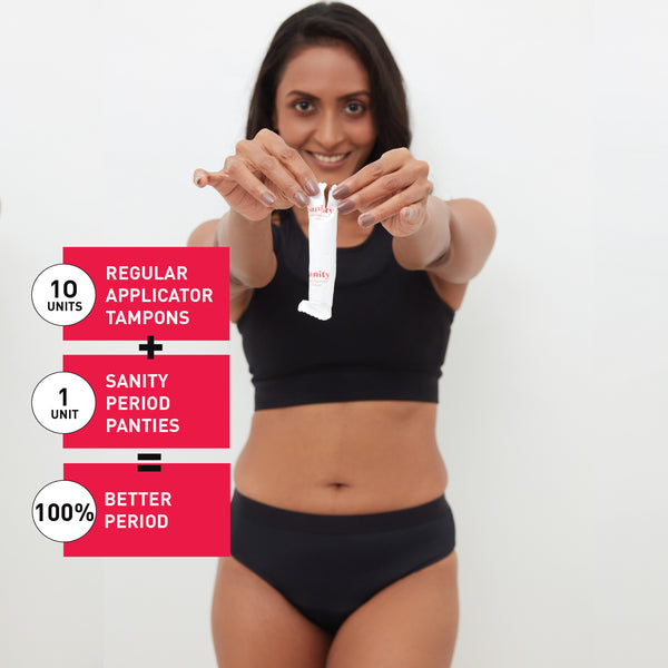 Hipster Nylon Sanity Leakproof and Reusable Period Panties at Rs 1499/piece  in Mumbai