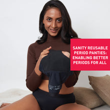 Load image into Gallery viewer, Sanity Reusable Period Panties: Enabling better period for all