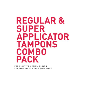 Tampons For Every Period Flow Days By Sanity