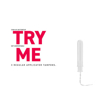 Regular Applicator Tampon Trial Product Pack By MySanity